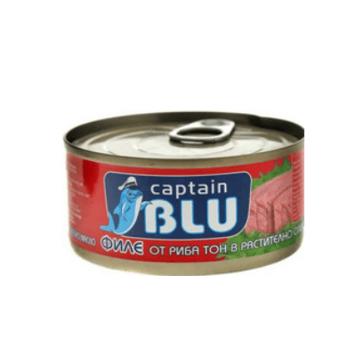 Риба тон Captain Blu натурал 160 гр