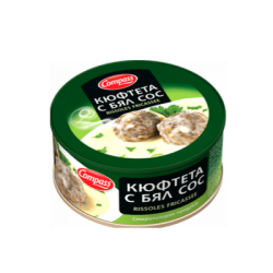 Кюфтета с бял сос Компас 300гр