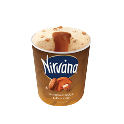Сладолед Нирвана фъдж в-лия и к-мел 420мл