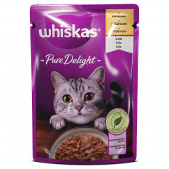 Храна Whiskas Pouch Pure Delight Пиле 85гр