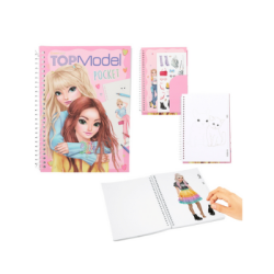 Topmodel джобна книжка за оцветяване