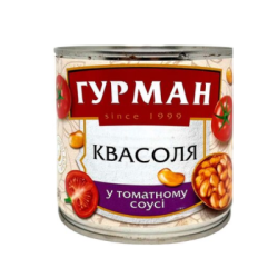 Боб бял гурман в доматен сос 430гр