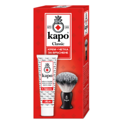 К-т каро крем бръснене+четка