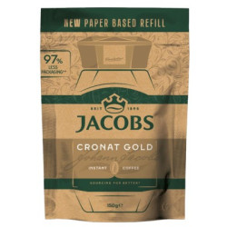 Разтв.кафе Jacobs Cronat Gold, рефил 150гр