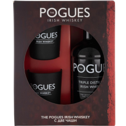 Уиски Pogues 0.7л + 2 чаши