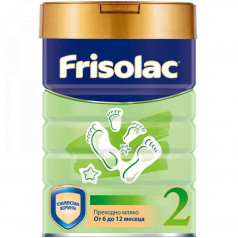 Сухо мляко Frizolac 2 от 6 до 12 м 400гр