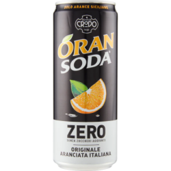 Газ. напитка Crodo oran soda zero 0.33л
