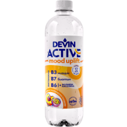 Мин.вода Devin Active троп.прас 0.425л