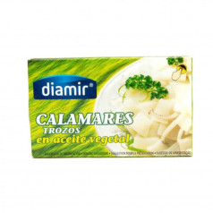 Калмари в растително масло Diamir 110 гр