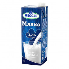 Прясно мляко Meggle УХТ 3.2% 1л