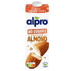 Напитка Alpro с бадеми без захар 1л