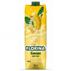 Плодова напитка Florina Банан 25% 1л