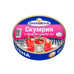 Скумрия Диавена в подл. доматен сос 160гр