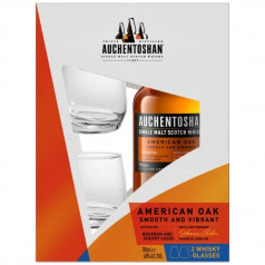 Уиски Auchentoshan AmericanOAK 0.7л +2чаши