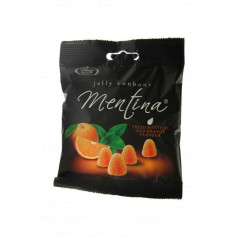 Бонбони Желирани Mentina Портокал 80гр