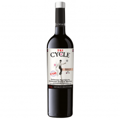 Червено вино Cycle Каберне Совиньон, Каберне Фран и Мерло 0,75 л