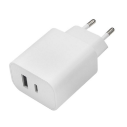 Зарядно maxlife 220v pd usb usb-c 20w бяло