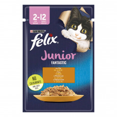 Храна Felix Junior Пиле 85гр