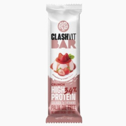 Прот.бар clashvit ягода 65гр