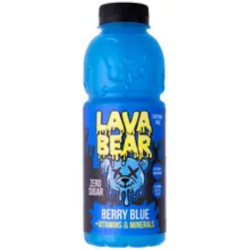 Напитка Lava Bear със синя малина 500мл