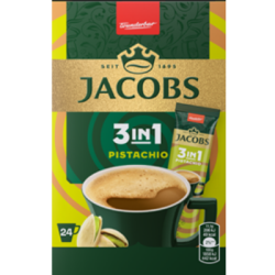 Разтворимо кафе Jacobs 3в1 пистачо 11.1гр