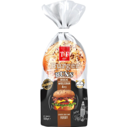 Питки  хамбургер пълнозърнетсти тимс 320гр