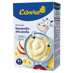 Каша мл. Слънчо банан/ябълки 200 гр