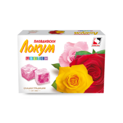 Цветен локум Кристал 140гр