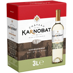 Бяло вино Chateau Karnobat Шардоне 3л