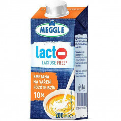 Сметана Meggle без лактоза 10% 200мл