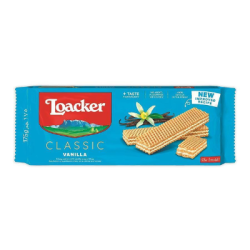 Вафли Loacker с ванилия 175 гр
