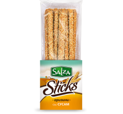 Гризини Salza Sticks със сусам 190гр