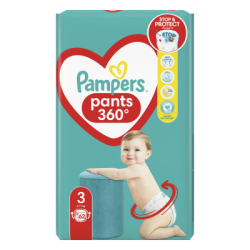 Гащички Pampers JP S3 миди 62бр