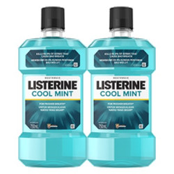 Вода за уста Listerine Coolmint 2*750мл