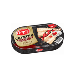 Скумрия филе Компас в под.дом. сос 180гр