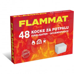 Разпалки Flammat за дървени въглища 48 бр