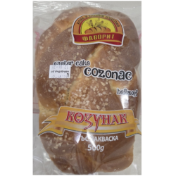 Козунак фаворит без пълнеж 500гр