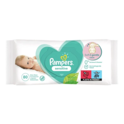 Влажни кърпи Pampers Сенситив 80бр