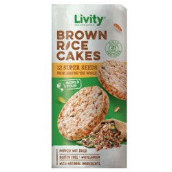 Оризови бисквити Ливити с 12 семена 100 гр
