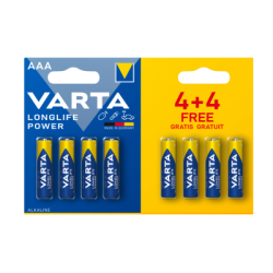 Батерии Varta longl.power AAA4+4 foor