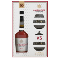 Коняк Courvoisier vs 0.7л + 2 чаши
