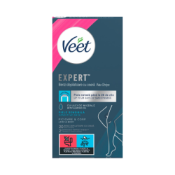 Депил.ленти за тяло Veet чуств.кожа 20бр