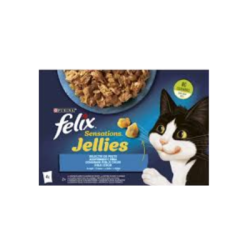 Храна Felix желе Треска и скариди 4х85гр