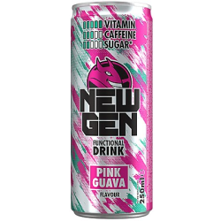 Функц.напитка New Gen розова гуава 250мл
