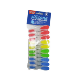 Силиконови щипки за пране 10 броя