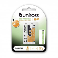 Батерии Uniross Акуму. АА 1000/2 бр