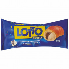 Кроасан Lotto какао и ванилия 110 гр