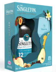 Уиски Singleton 12г. 0.7л + 2 чаши