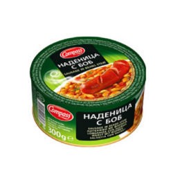 Наденица с боб Компас 300гр