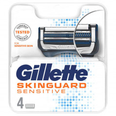 Ножчета Gillette Skinguard sensitive 4бр